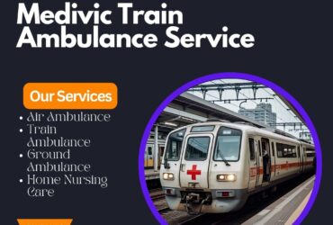 National Reach with medical integrity from Medivic Train Ambulance Services in Kolkata