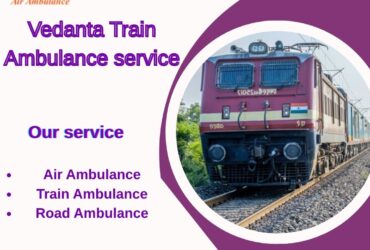 Vedanta makes sure they do all the necessary transit steps in a train ambulance in Kolkata