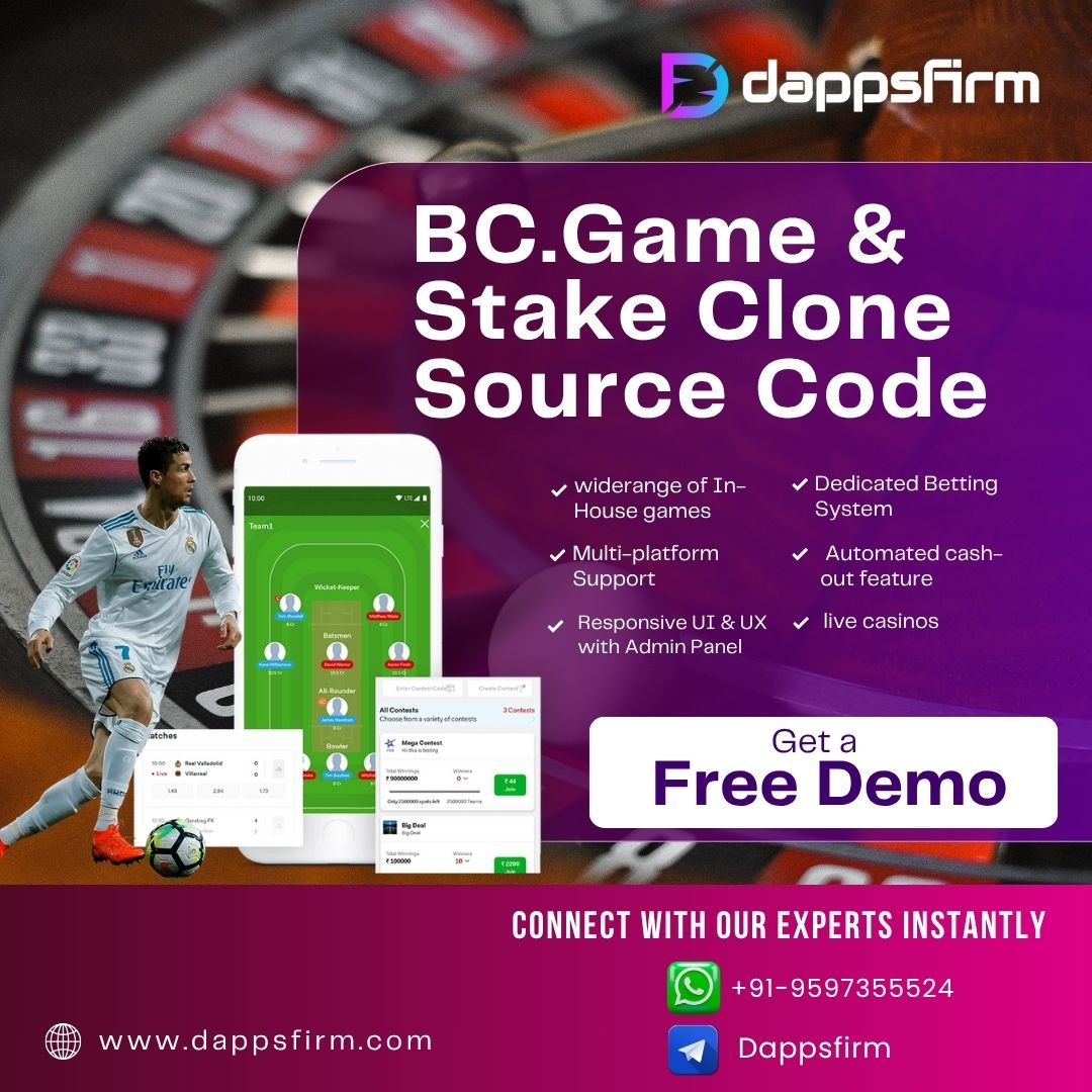 Step into Web3 Gambling with Stake and BC.Game  Source Code Package