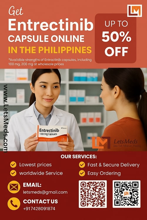 Entrectinib 100 Mg Capsules Price in Davao, cebu, Metro Manila