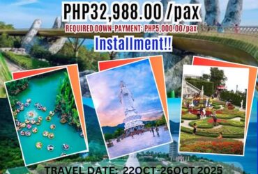 5D4N Da Nang Full-Board Package + Airfare