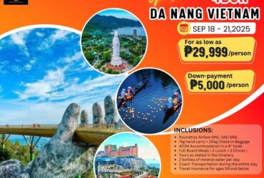 4D3N VIETNAM DA NANG – HOI AN – BANA HILLS