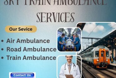 Sky Train Ambulance in Raipur to shift your critical patient easily