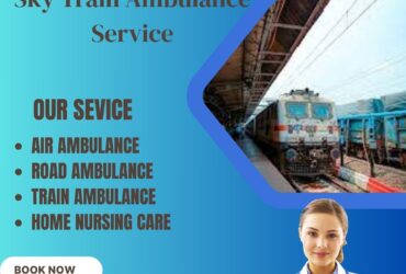Use Sky Train Ambulance Service to Easily Transport Your Critical Patient To Raipur