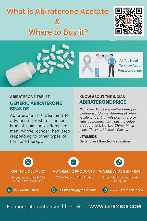 Affordable Abiraterone Acetate Tablets 250 mg Available Online in Philippines