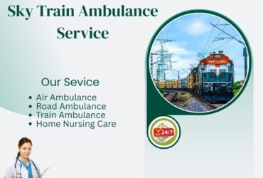 Use Sky Train Ambulance Service for Faster Transportation of Patients in Raipur