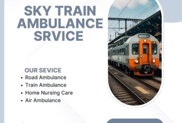 Book Sky Train Ambulance Service in Nagpur to Transport Your Loved Ones