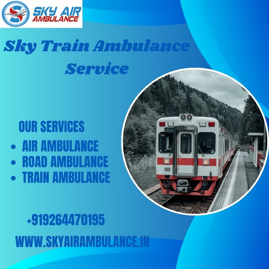 Book Sky Train Ambulance Services with Hi-Tech Medical Facilities in Nagpur
