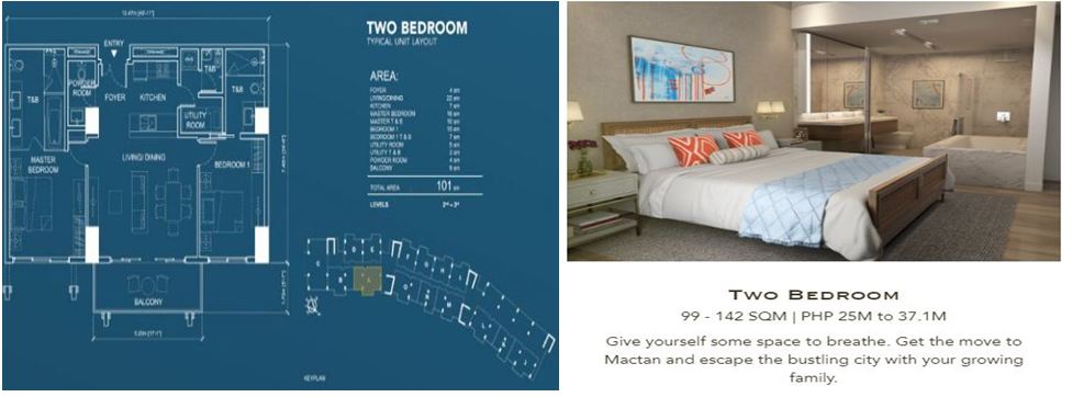 ARUGA 2 BR UNIT BEACHFRONT CONDO MACTAN CEBU