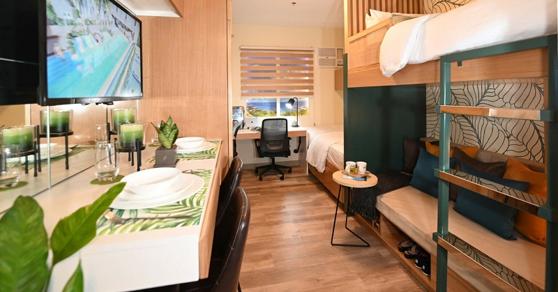 BE RESIDENCES MACTAN CEBU STUDIO UNIT CONDO FOR AIR BNB