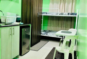 Fully Furnished Studio Condo Unit For Rent – 46th Floor at Green Residences