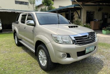 2012 Toyota hilux G 3.0 D4D 4×4