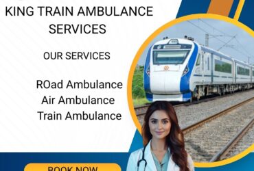 Choose King Train Ambulance Service in Siliguri to take care of your critically ill patients
