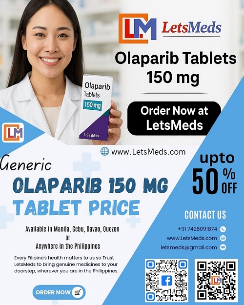 Buy Olaparib Tablets in the Philippines – Up to 50% Lower Than Local Pharmacies