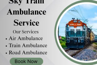 Choose Sky Train Ambulance Service to transport your critical patient immediately in Delhi