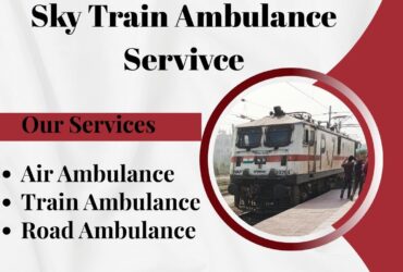 Hire Sky Train Ambulance in Jabalpur – 24/7 efficient transfer assistance provided