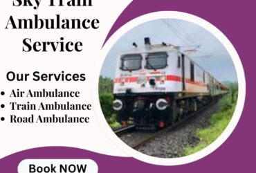Book Sky Train Ambulance Service for Emergency Patient Care in Indore