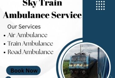 Hire Sky Train Ambulance Service in Bhopal under the Doctor Support Team