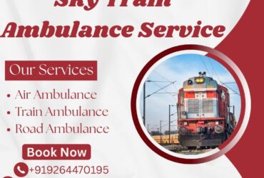 Book Sky Train Ambulance Service for Safe Transportation of Patients in Nagpur