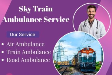 Choose Sky Train Ambulance Service in Indore to transport your critical patient or loved one