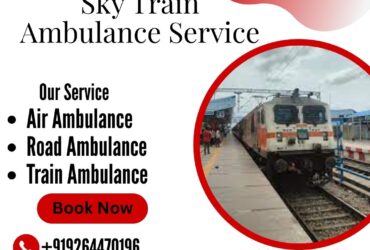 Book Sky Train Ambulance Service to Transport Your Critical Patient in Indore