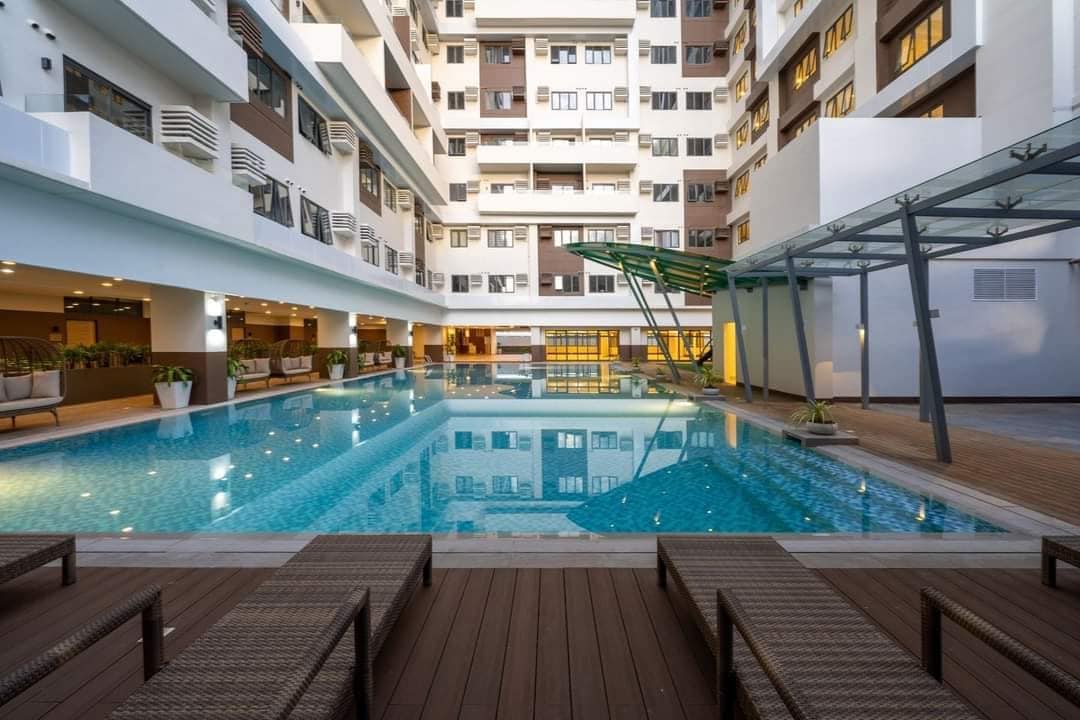 GARDEN UNIT AT THE COURTYARD 2BR CONDO CEBU CITY