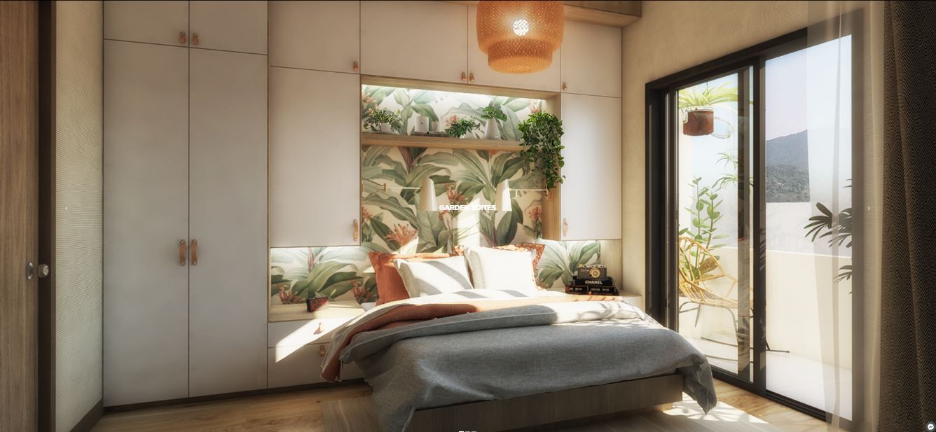 GARDEN UNIT AT THE COURTYARD 2BR CONDO CEBU CITY