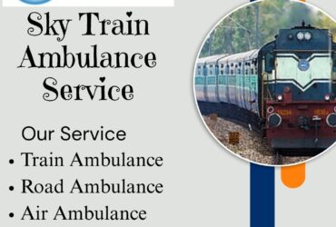 Book Sky Train Ambulance Service in Raipur for Care Transfer of Patient