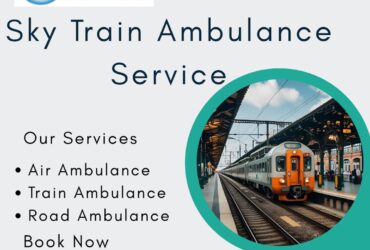 Use Sky Train Ambulance Service for Patient Care in Raipur