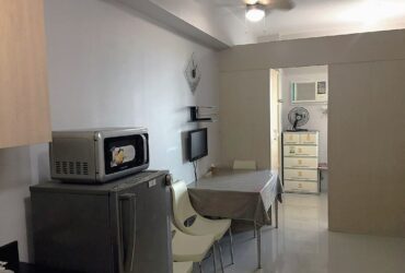 Fully Furnished 1 Bedroom Condo Unit For Rent – 31st Floor Tower 3 at Grass Residences
