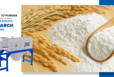 Rice Starch Sieving Solutions with Sivtek Roto Sifter 1350