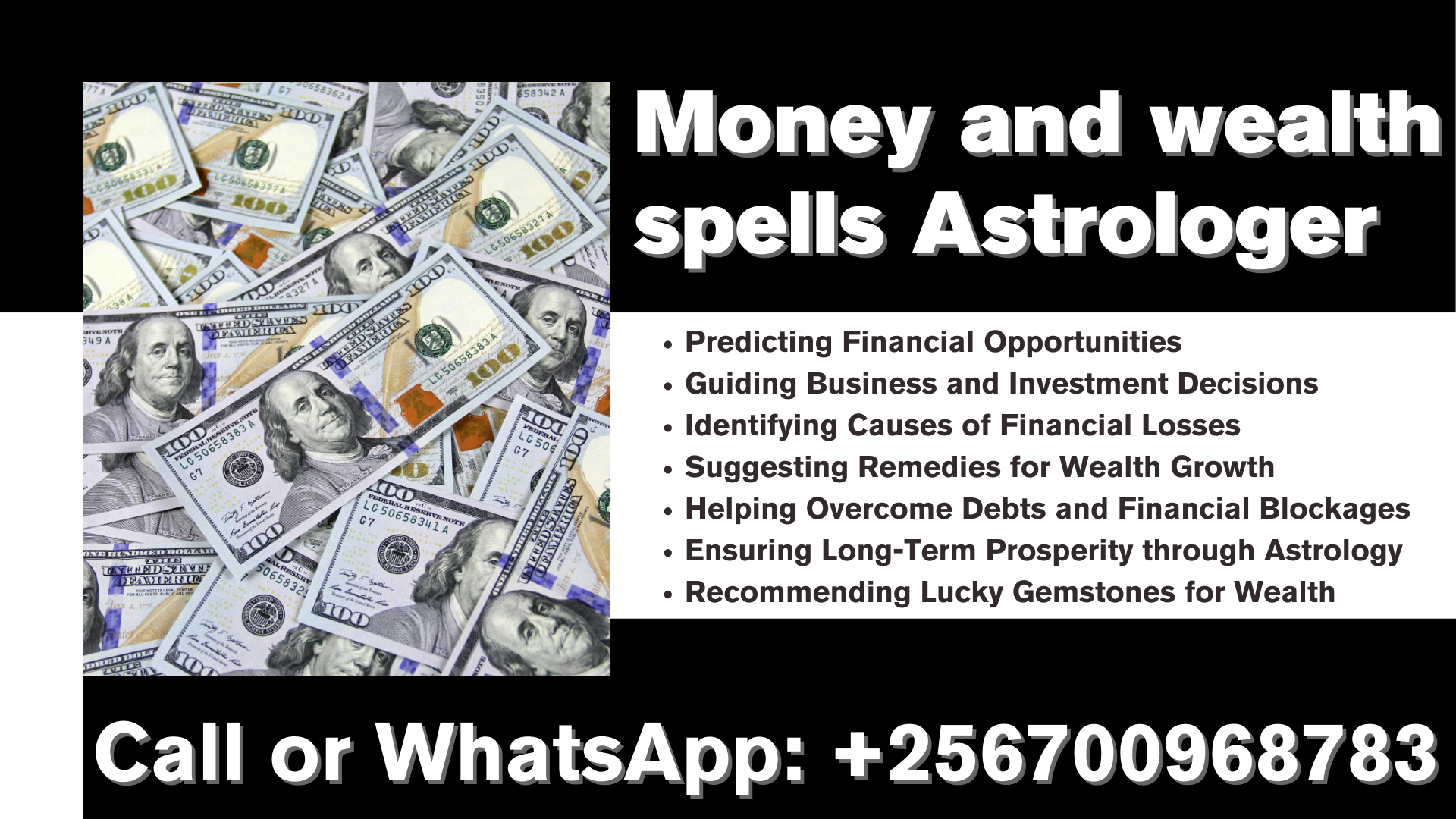 Strong  Spells in Uganda for Rich Opportunities +256700968783