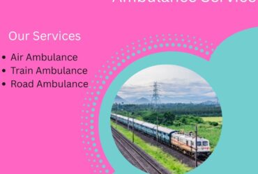 Sky Train Ambulance Service in Varanasi Transports Patients for Medical Treatment