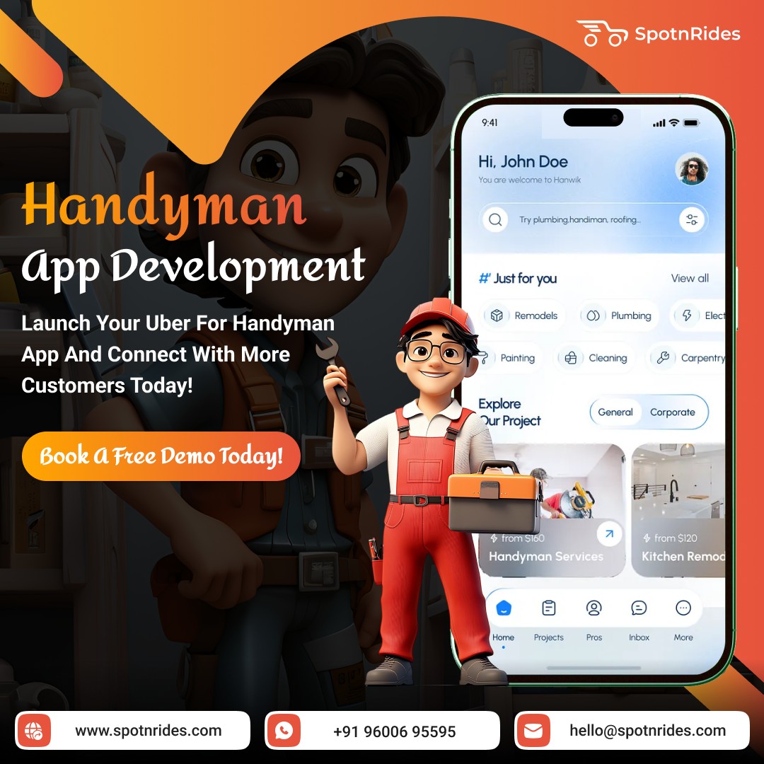 Revolutionize Your Services with Our On-Demand Handyman App Solution