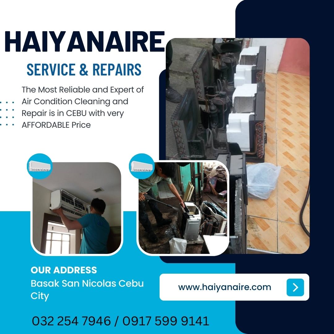 Home Service Haiyanaire Aircon Cleaning In inayawan Cebu