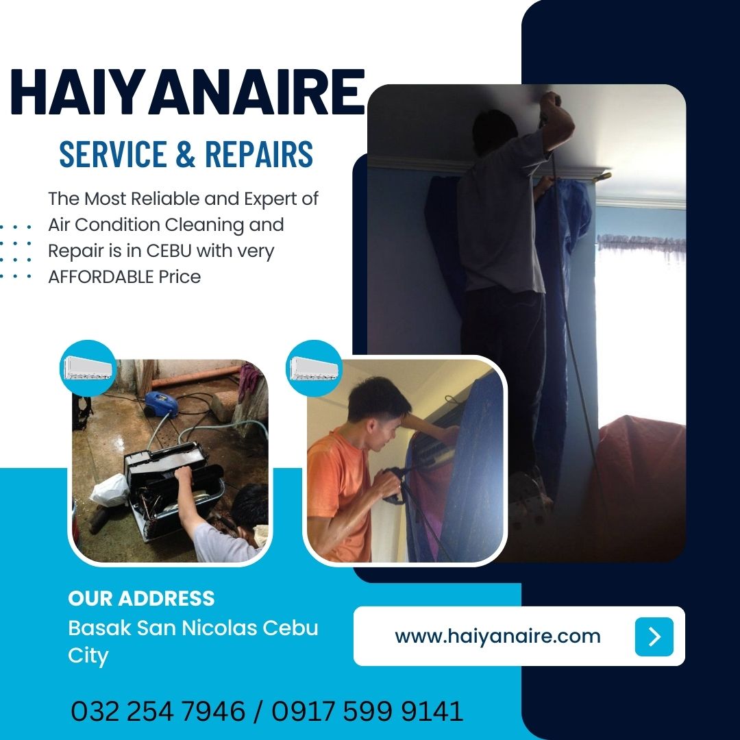 Home Service Haiyanaire Aircon Cleaning In Bulacao Cebu