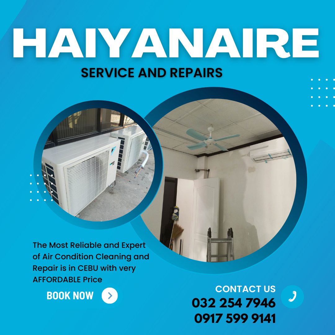 Cebu HAIYANAIRE AIRCON CLEANING and COLD STORAGE REPAIR SERVICES in Buaya Lapu-lapu City