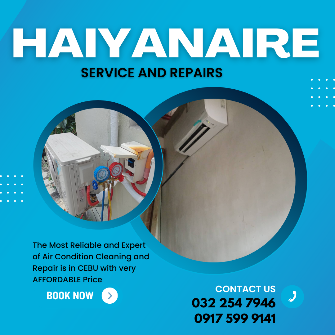 Cebu HAIYANAIRE AIRCON CLEANING and COLD STORAGE REPAIR SERVICES in Ibo Lapu-lapu City 