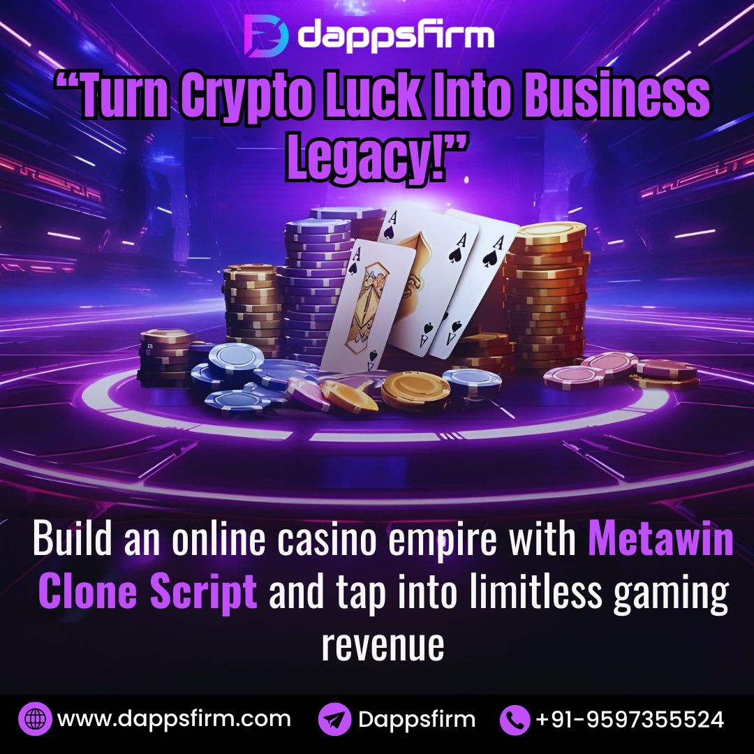 Capture the Blockchain Betting Market with Custom Metawin  Software