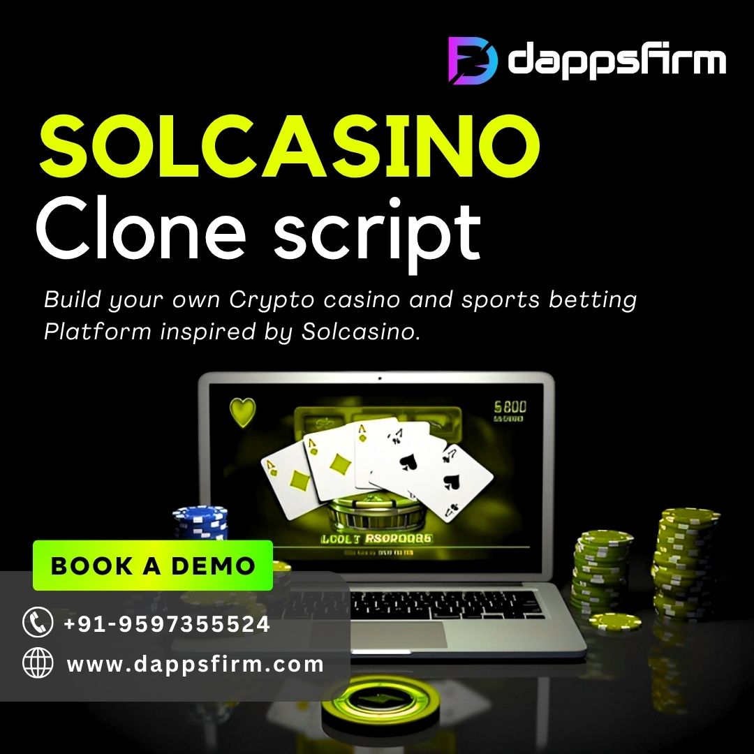 Ready to Launch? Use Solcasino  Script for a Profitable Platform