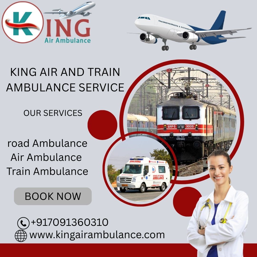 Book King Train Ambulance Service with the Best Medical Equipment