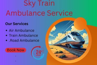 Sky Train Ambulance Services in Mumbai Provide Patient Transportation for Treatment
