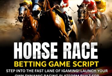 Venture into High-Speed iGaming Success using our Horse Race Betting Game Script