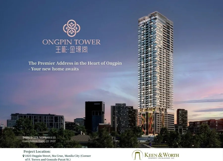 Condo for Sale Residence Unit H in Binondo (Ongpin Tower)