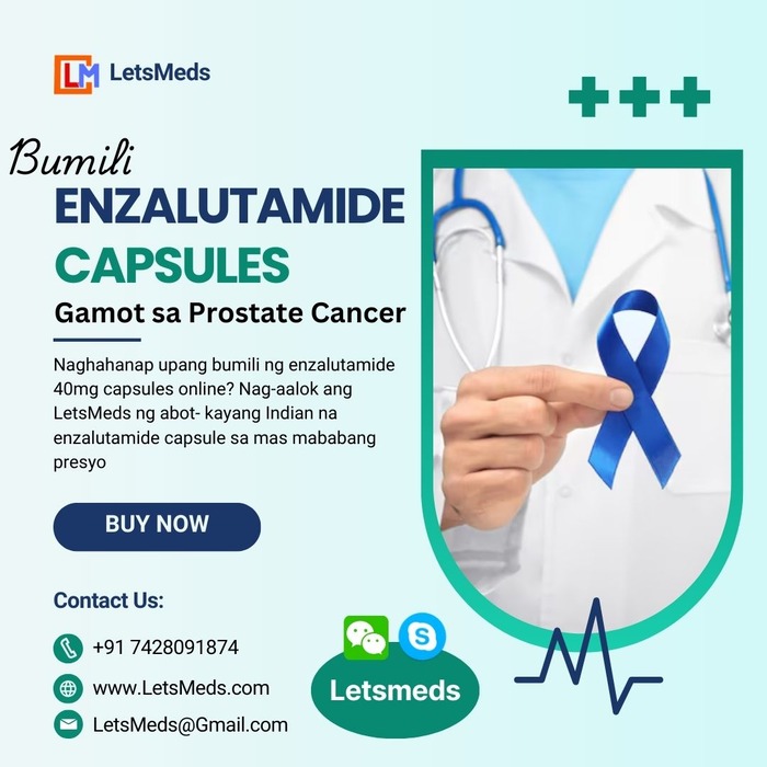 Buy Enzalutamide 160 mg price — Affordable options in Manila from Letsmeds