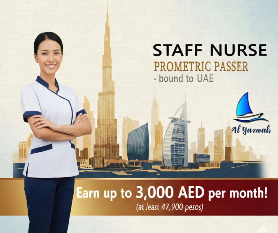 Prometric nurse needed in dubai