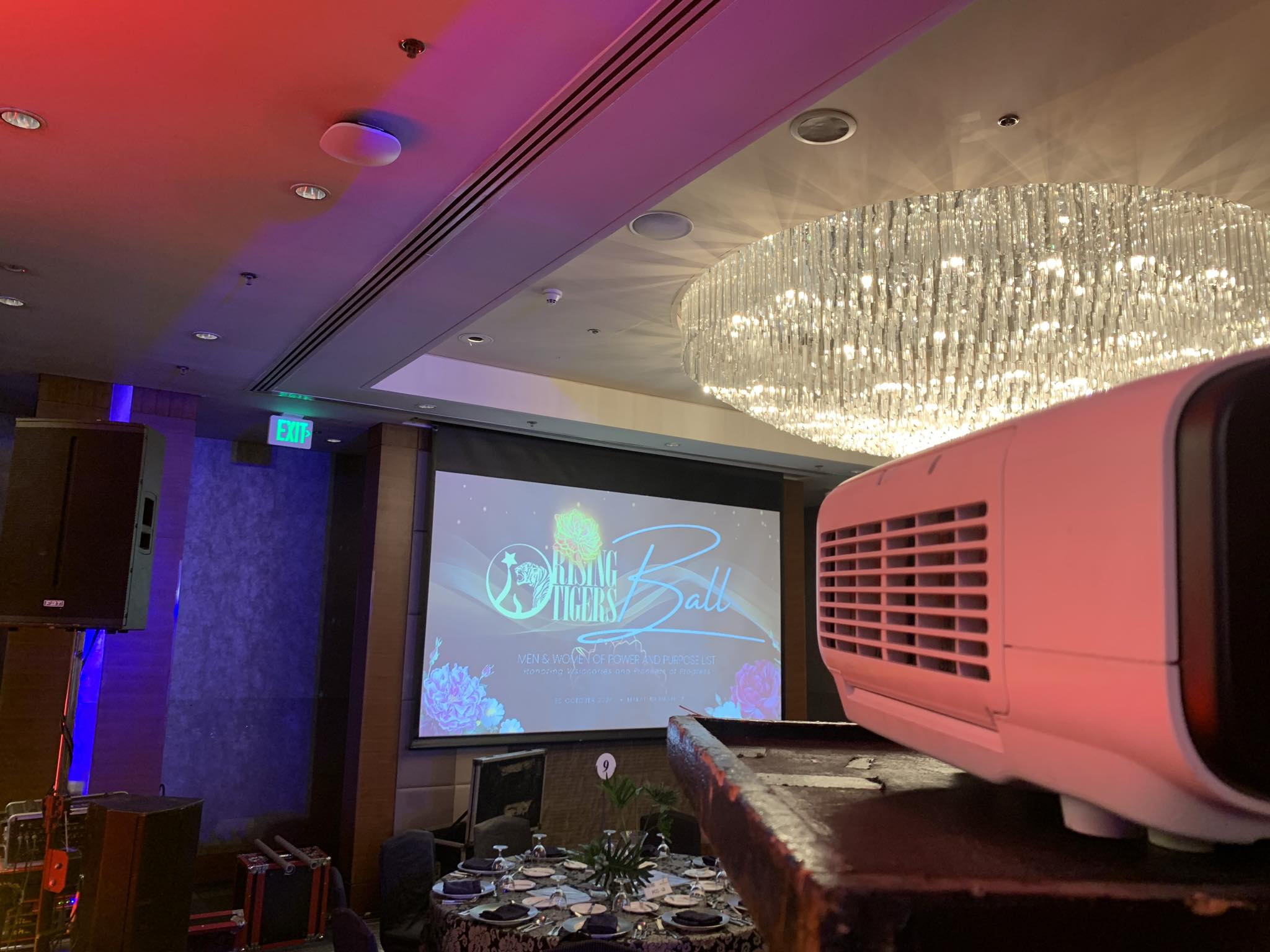 Projector and LED TV. Equipments for Rental
