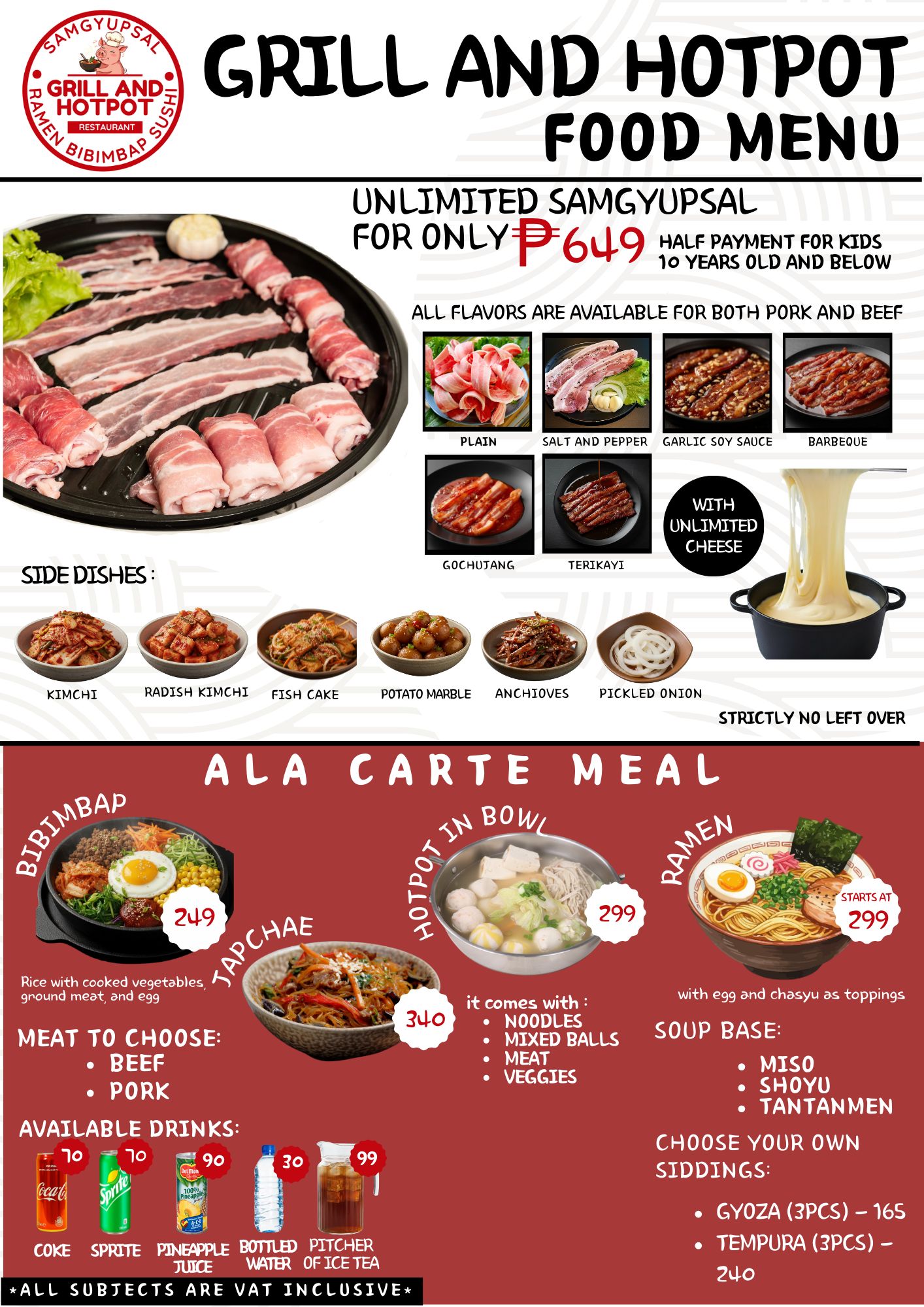 Unlimited Grill and Hot Pot