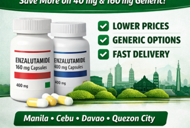 Enzalutamide Generic Price Philippines – Trusted Online Supply