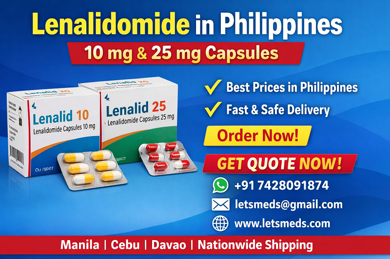 Lenalidomide Capsules for Sale in Philippines – 10 mg & 25 mg